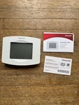 Honeywell Wifi Touchscreen Programmable Thermostat RTH8500 Wf White Used. Price: $14.99.