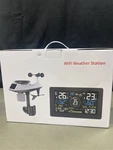 Wifi Weather Station Wireless Indoor Outdoor, Thermometer With Rain Gauge And 2 Used. Price: $82.39.