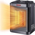 Space Heater For Indoor Use, 1500W Ptc Ceramic With Thermostat, Small New. Price: $42.04.
