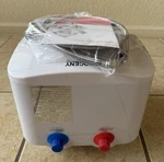 New Fisoceny 2.5 Gallon Mini Tank Water Heater Under Sink Hot 1500W 120V. Price: $129.99.