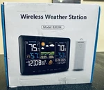 Bluson Weather Station Wireless In/outdoor Thermometer Color Display Black New Open. Price: $49.99.