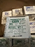King WT-1 In-built Thermostat Kit Electric Wall Heater-single Pole New. Price: $15.00.