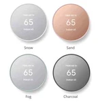 Google Nest Smart Programmable Wifi Thermostat Very Good Used. Price: $49.99.