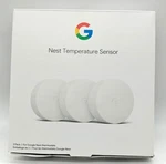 New Google Nest Temperature Sensor 3-PACK White T5001SF A0106 Open Box. Price: $74.99.