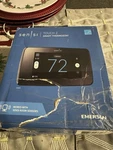 Sensi Energy-saving Smart Thermostat With Touchscreen ''read'' Open. Price: $100.00.