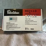 Robertshaw RS2210 Digital Non-programable Thermostat Electric Gas Open Box. Price: $32.04.