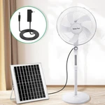 Blosssound 16 Inch Portable Solar Floor Fan Rechargeable Oscillating Standing... New. Price: $128.45.