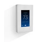 Savant Smart Thermostat White With Manual And Original Box CLI-W210W-01 Open. Price: $35.00.