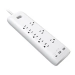10 Units 8-OUTLET 2160J Surge White, CP30002 New. Price: $259.90.