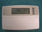 Honeywell CT3600A4451 Programable Thermostat "white" Used. Price: $50.00.