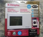 Nib New Dimplex Multi Zone Programmable Connex Controller Thermostat Cx-wifi. Price: $34.99.