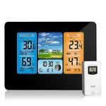 Allomn Weather Station Wireless Indoor Outdoor Thermometer, Color Display Dig... New. Price: $36.97.