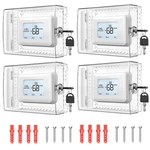 Gedreew 4 Pcs Large Thermostat Lock Box Cover With Key, Clear Transparent New. Price: $70.76.
