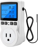 Diymore Digital Thermostat Controller Plug-in Temperature For Rvs, New. Price: $29.71.