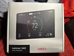 2025 Lennox 22V24 Icomfort S40 Ultra Smart Thermostat New Replaces Obsolete S30. Price: $649.99.