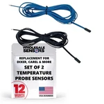 Set Of 2 Replacement Temperature Probe Sensors For Commercial Refrigerators &... New. Price: $51.95.