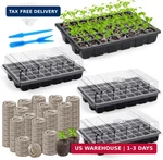 Hahood 3 Pack Seed Starter Tray Kit 120-CELLS Germination With Humi New. Price: $44.55.