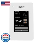 Heatit ET-7AW Touchscreen Programmable Thermostat Voice Control Wifi New. Price: $197.84.