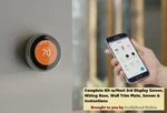 Google Nest 3RD Generation Learning Wifi Thermostat: T3007ES Stainless Steel A+ Open. Price: $118.95.