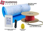 120V Electric Radiant Floor Membrane Under Tile Heating System, Warming Systems New. Price: $634.00.