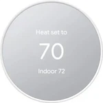 Google Nest Thermostat Programmable Wi-fi Smart Snow GA01334-US Open. Price: $40.98.