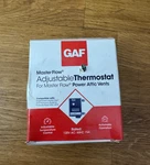 Master Flow Universal Manually Adjustable Thermostat For Power Vent PT6 Open. Price: $32.00.