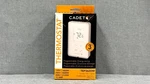 Cadet TEP362DW Programmable Thermostat, Digital, 120/240/208V, White New. Price: $44.99.
