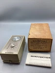 Nob Minivector F80-75 Heating Cooling Night Set-back Thermostat Open. Price: $25.00.