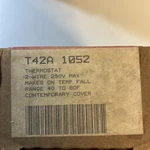 Honeywell T42A1052 Thermostat New Old Stock. Price: $35.00.