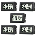 Mini Thermometer Hygrometer, Small Digital Electronic Temperature Humidity Me... New. Price: $18.42.