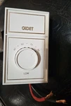 Vintage Cadet M401 White Wall Mount Single Pole Mechanical Thermostat Made Us Open. Price: $49.95.