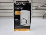 Cadet T521W Line Voltage Thermostat Single Pole Wires White 08300 New. Price: $13.95.