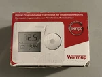 Warmup Tempo Digital Thermostat For Underfloor Heating CW-01 New Box. Price: $129.99.
