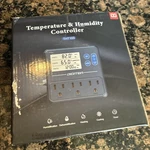 Digiten Reptile Temperature And Humidity Controller With Timer Outlet Gray Nib New. Price: $54.99.