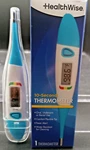 Healthwise Digital Thermometer 10-SECOND Readout Flexible Tip Easy Cleaning New. Price: $10.99.