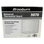 Braeburn 5970 Universal Thermostat Guard Cover Lockable Tamper Resistant New. Price: $15.29.