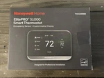 Honeywell THX1000B2 Elitepro S1000 Smart Thermostat Touchscreen Black New. Price: $174.50.