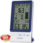 La Crosse Wireless Rain Station Temperature Humidity 724-1415BL New. Price: $69.44.