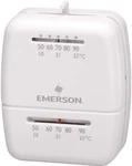 White-rodgers Emerson 1C20-101 Wall Economy 24 Volt Heat Thermostat Open. Price: $19.99.