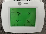 Trane TCONT802AS32DAA Multi-stage Programmable Thermostat White Used. Price: $99.00.