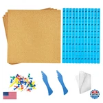 Stained Glass Supplies Kits, 4 X Heat Resistant Work Surface, 12 New. Price: $66.14.