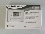 Swiftaire Programmable Thermostat SA2020 New Open Box. Price: $26.99.