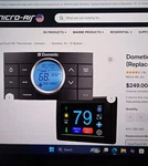 Micro-air Easytouch Rv Thermostat Black #ASY-350 Used. Price: $200.00.