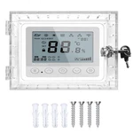Young Dance Universal Thermostat Lock Box With Key,clear Large New. Price: $18.20.