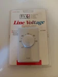 Lux Line Voltage Cooling Only Thermostat LV31042 New Sealed. Price: $24.95.