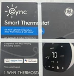 Ge Cync Smart Thermostat, Programmable Wi-fi Alexa And Google. New. Price: $44.99.