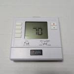 PRO1 T725 Iaq Low Voltage Heat Pump/conventional Thermostat L45-105 White Nob New. Price: $49.99.