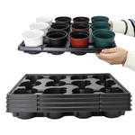 Rootrimmer 12 Cell Round Nursery Trays Thickened Durable Seedling Pots Shuttl... New. Price: $42.80.