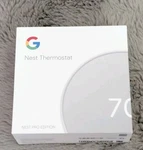 "new Sealed" Google Nest Thermostat G4CVZ Programmable Smart Wi-fi. Price: $50.00.