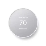 Google Nest Thermostat Smart Programmable Wi-fi Snow Open. Price: $65.41.